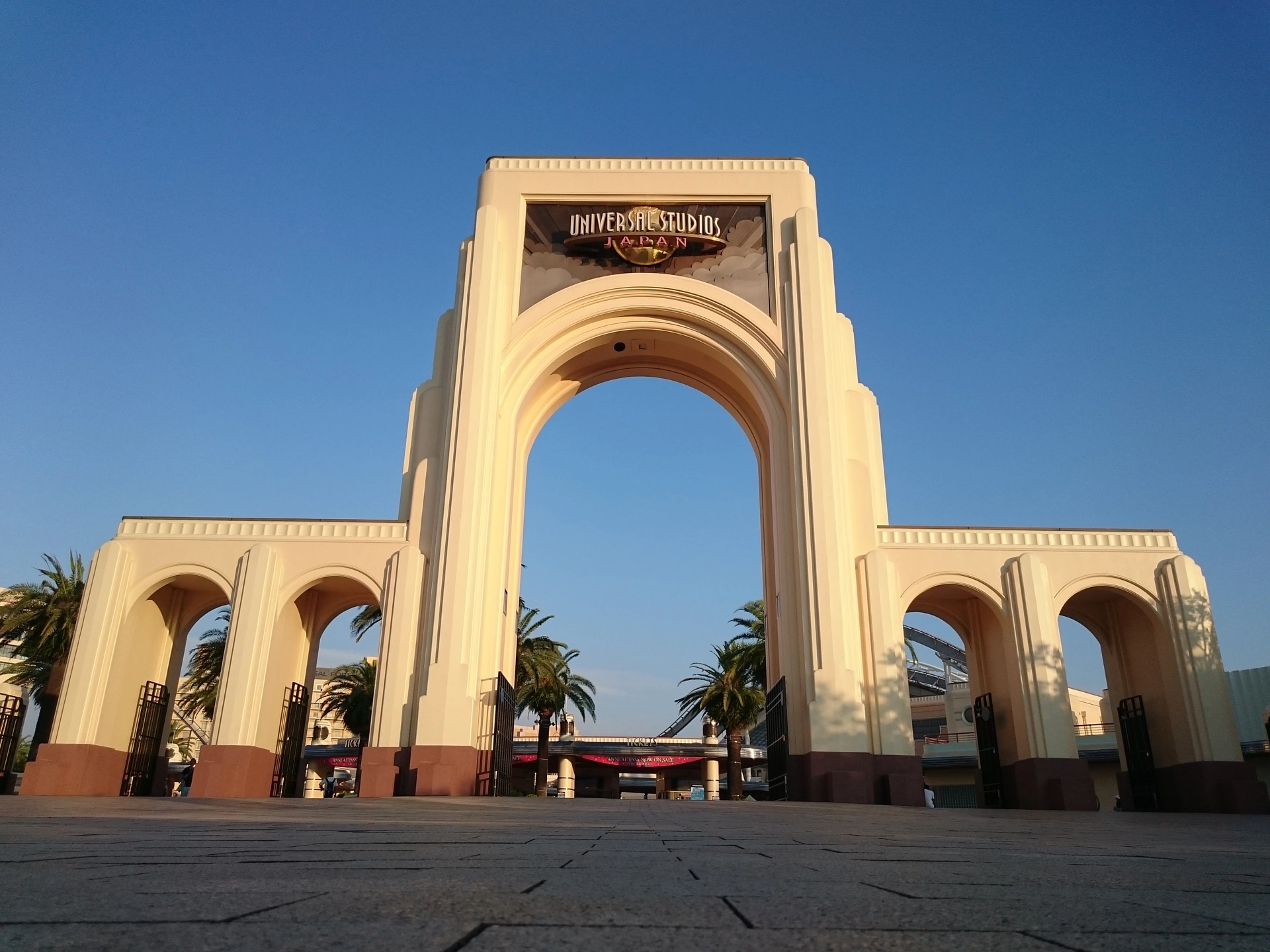 Universal Studios Japan main entrance Osaka — venue for Detective Conan World Universal Cool Japan 2026