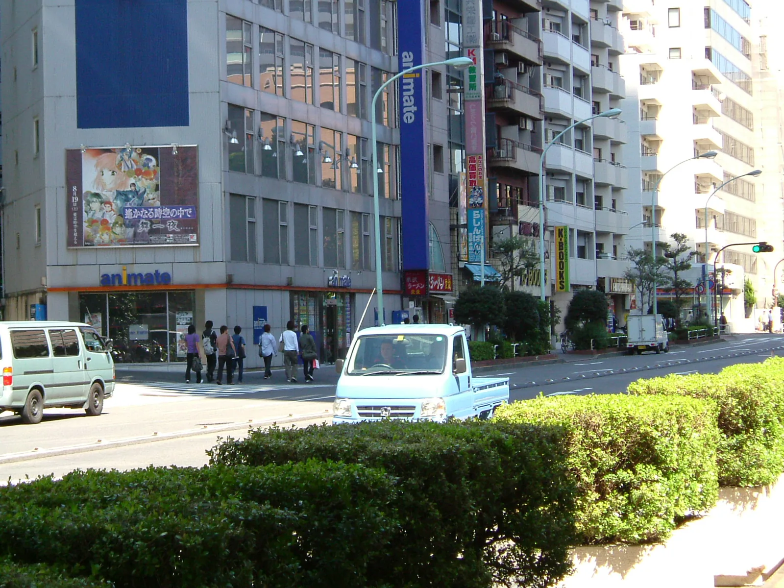 Otome Road in Ikebukuro lined with female-oriented anime, manga, and doujinshi shops