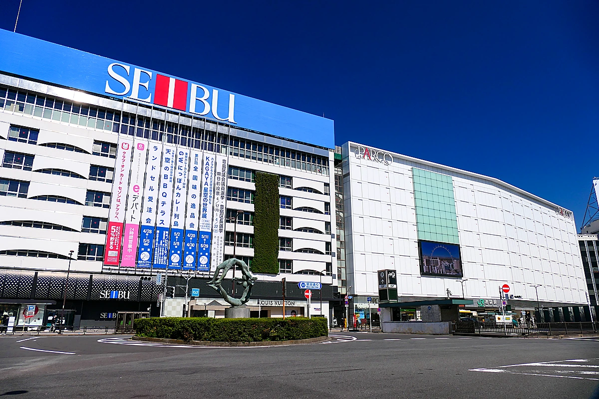 Ikebukuro Station East Exit, the primary gateway into the Otome Road and Animate flagship district