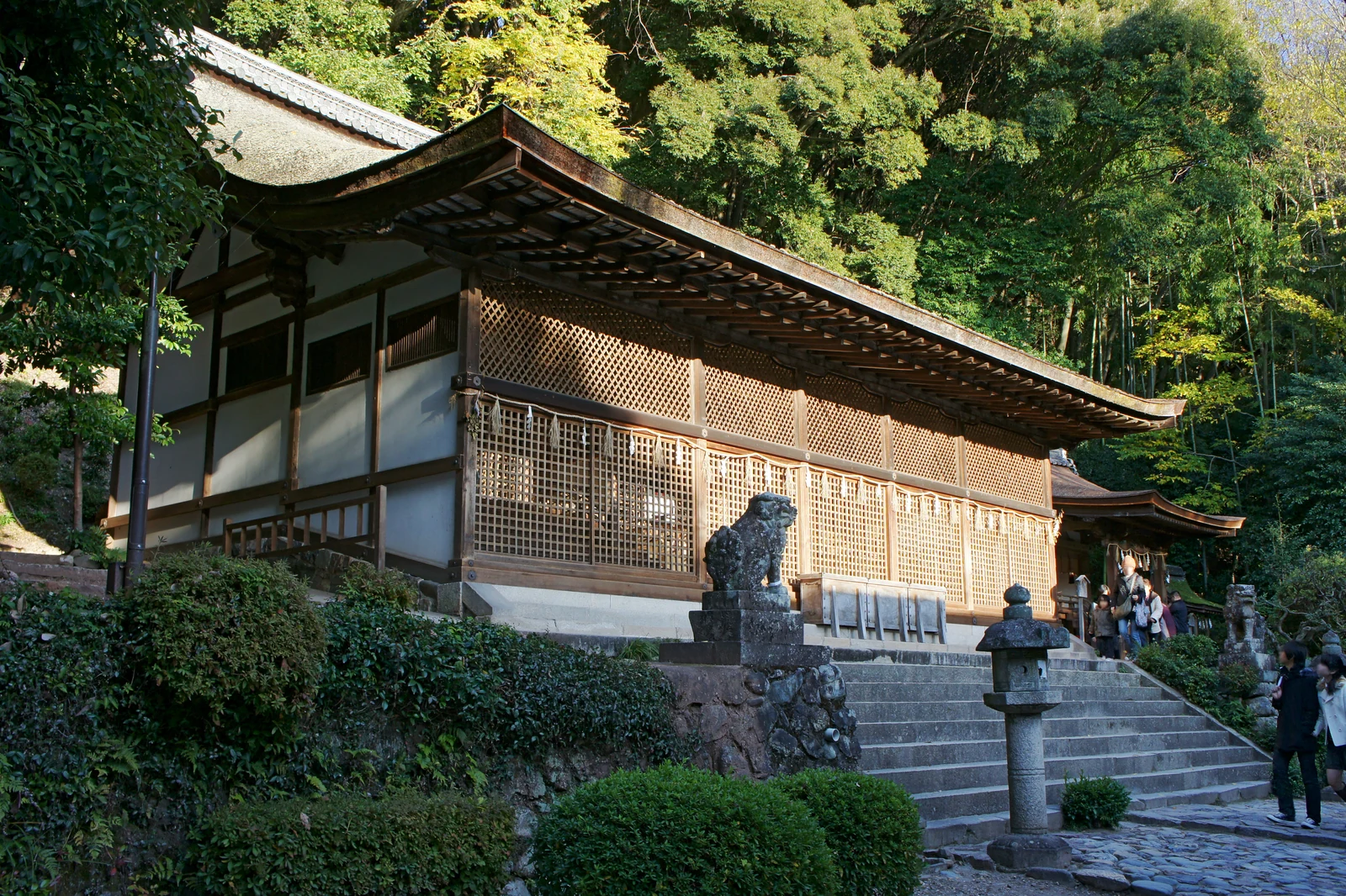 Ujigami Shrine main hall in Uji — National Treasure and Hibike Euphonium pilgrimage site