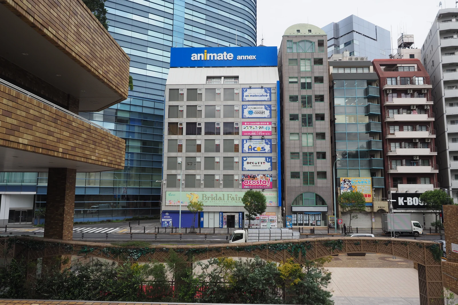 Animate Annex Ikebukuro hosts the Animate Cafe Stand collab pop-ups — venue rotates IPs every 4-6 weeks per the official cafe schedule