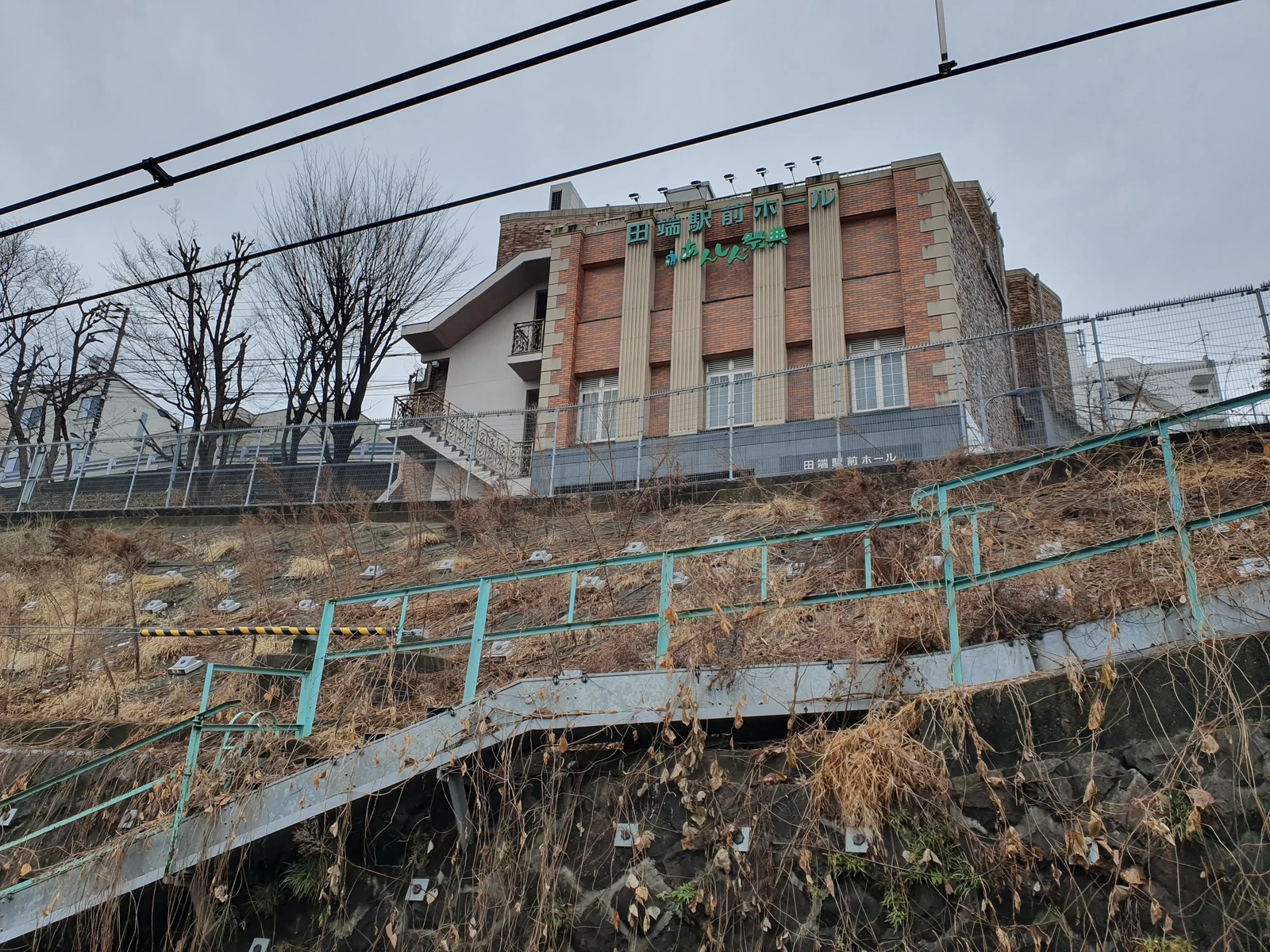 JR Tabata Station exterior, the Yamanote Line stop where Hina lives in Weathering With You